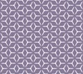 Geometric cubic grid seamless pattern Royalty Free Stock Photo