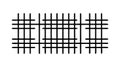 Geometric Grid Line Pattern Abstract Modern Background Element Vector, vector design Generative AI Royalty Free Stock Photo