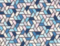 Geometric grid seamless pattern Royalty Free Stock Photo