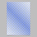 Geometric halftone square pattern background page template design - vector stationery illustration Royalty Free Stock Photo