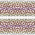 Geometric High definition woven seamless pattern Royalty Free Stock Photo