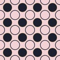 Geometric seamless repeat pattern. Vector illustration. Royalty Free Stock Photo