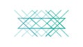 Geometric Intersecting Lines Abstract Vector Pattern, vector design Generative AI Royalty Free Stock Photo