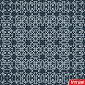 Geometric Islamic Art Pattern Illustration on Grey Background Royalty Free Stock Photo