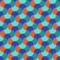 Geometric Islamic colorful tessellation Pattern.