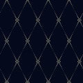 Geometric kimono pattern. Dashed line diagonal ornament on a ind Royalty Free Stock Photo