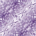Geometric light violet shiny vector seamless pattern. Abstract t