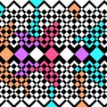 Geometric line multi pattern design,  background,colorful  textile digital design, line abstract light ground Royalty Free Stock Photo