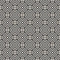 Geometric line seamless pattern. Simple black and white vector abstract texture Royalty Free Stock Photo
