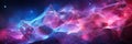 Geometric Lines Abstract Crystalline Pink Lavender Baby Blue Panoramic Background Royalty Free Stock Photo