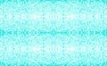 GEOMETRIC LINEWORK PATTERN IN TURQUOISE ON WHITE BACKGROUND