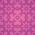 Geometric Love Flower Seamless Pattern Royalty Free Stock Photo