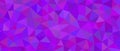 Purple and Violet Geometric Low Poly Texture, Abstract Amethyst Polygonal Triangle Background Pattern Royalty Free Stock Photo
