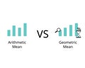 geometric mean compare with Arithmetic Mean