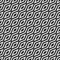 Geometric messy lined seamless pattern