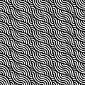 Geometric messy lined seamless pattern