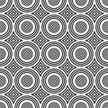 Geometric messy lined seamless pattern