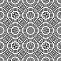 Geometric messy lined seamless pattern