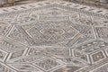 Geometric mosaic of the roman