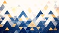 Geometric Mountain Landscape Abstract Background Royalty Free Stock Photo