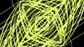 Geometric moving construction of lines. Design. Lines in drawing of moving structure with geometric patterns
