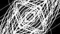 Geometric moving construction of lines. Design. Lines in drawing of moving structure with geometric patterns