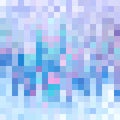 Geometric Multi color abstract background. Square pixel mosaic pattern . Royalty Free Stock Photo