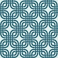 Geometric netting seamless pattern.