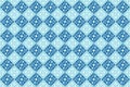 Geometric Ornamental Oriental Arabian Tile Pattern in Soft Blue Color Background Wallpaper