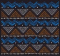 Geometric ornamental pattern,ethnic tribal print for fabric. Traditional texture. - Vector