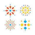 Geometric ornaments. Ukrainian symbols
