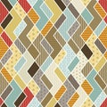 Geometric patchwork pattern