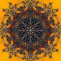 Geometric pattern abstract illustration. vivid digital decor creative background