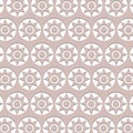 Geometric pattern with beige stars.