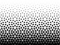 Geometric pattern of black diamonds on a white background.Rounded corners Royalty Free Stock Photo