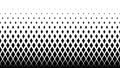 Geometric pattern of black diamonds on a white background Royalty Free Stock Photo