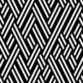 Geometric pattern with black lines 9 9990, modern stylish image. Royalty Free Stock Photo