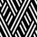 2915 Geometric pattern with black and white lines, modern stylish image. Royalty Free Stock Photo