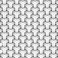 Geometric pattern, black and white, modern background