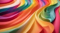 Geometric Pattern, Contrasting Colours, Subtle Glows On Edges, Background Gradient, Intricate Detail, Spiral, Rainbow Background.