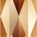 Geometric pattern in brown and beige with subtle gradients and elongated shapes (tiled)