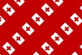 Geometric pattern in the colors of the national flag of Tonga. The colors of Tonga