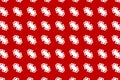 Geometric pattern in the colors of the national flag of Tonga. The colors of Tonga