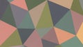 Composed of various polygons primarily triangles in a pastel color Royalty Free Stock Photo
