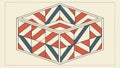 Geometric Pattern Cube Abstract Design Vector, vector design Generative AI Royalty Free Stock Photo