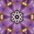 geometric pattern and design in purple and lilac coloured and textured surface