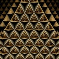 Pyramid themed pattern