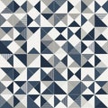 The color palette includes shades of navy blue, gray, and white Royalty Free Stock Photo