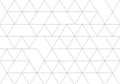 Geometric pattern featuring an array of equilateral triangles Royalty Free Stock Photo