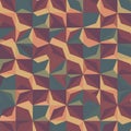 Geometric pattern featuring an array of interlocking polygons, primarily triangles and Royalty Free Stock Photo